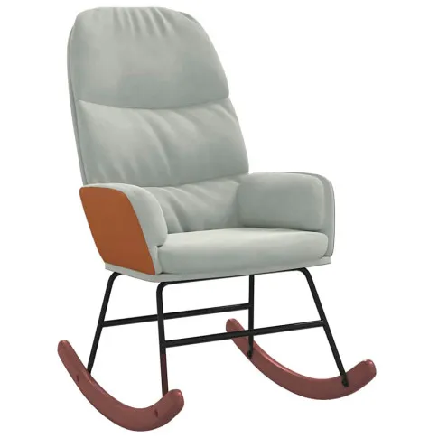 Fotel jasnoszary do salonu Ulli