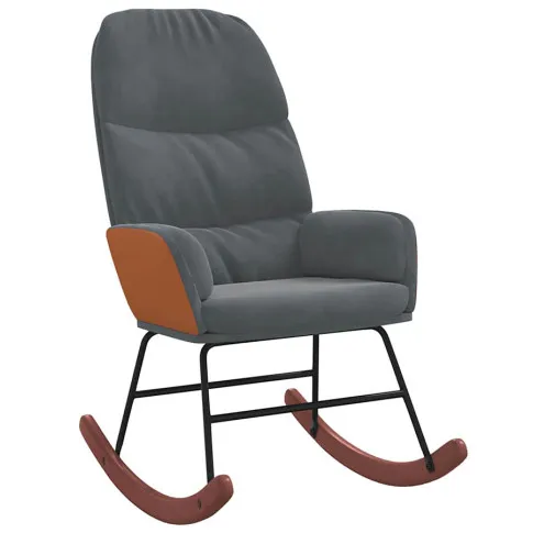 Ciemnoszary fotel wypoczynkowy Ulli