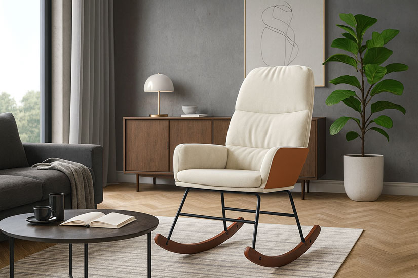 Wizualizacja fotela bujanego Ulli