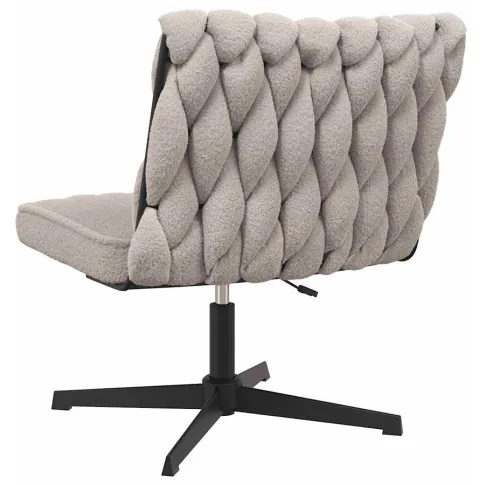 Tył obicia fotela obrotowego jasnoszary Fury