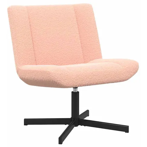 Obrotowy fotel różowy Wirl