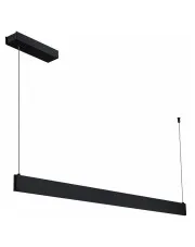 Czarna podłużna lampa wisząca - K611-Segro w sklepie Edinos.pl