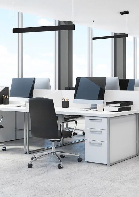 Lampa wisząca led czarna - K611-Sergo