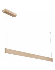 Ledowa lampa wisząca beżowa - K611-Segro w sklepie Edinos.pl