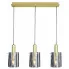 Potrójna lampa wisząca złota - K613-Arneco