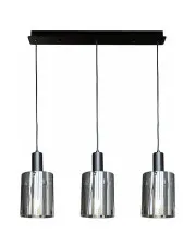Czarna metalowa lampa wisząca - K613-Arneco w sklepie Edinos.pl