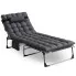 Szary leżak składany Relora