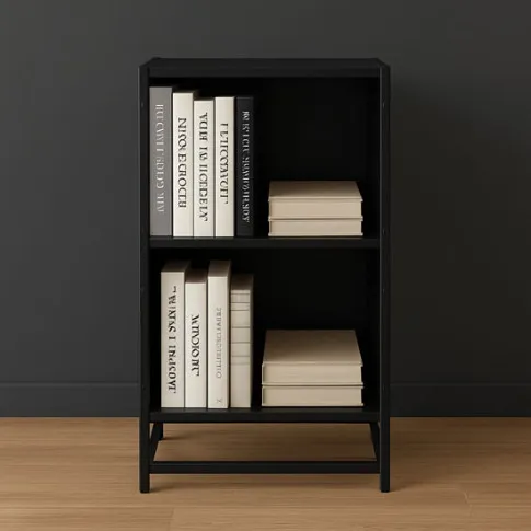 Wizualizacja regału w kolorze czarnym Shevo 3X