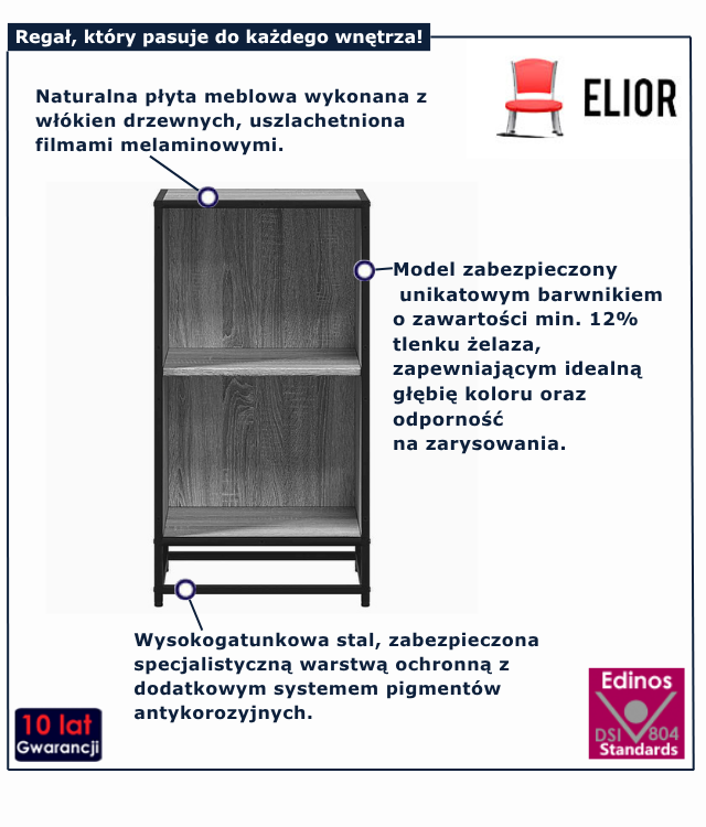 Regał Shevo 3X