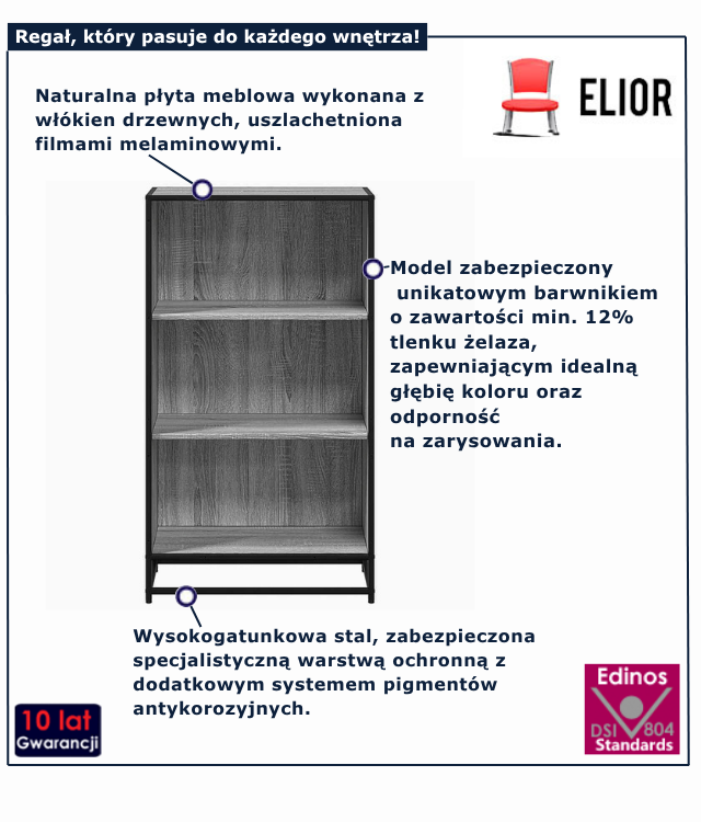Regał Shevo 4X