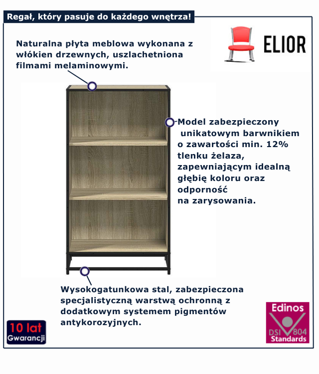 Regał Shevo 4X