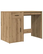 Biurko komputerowe dąb artisan - Fizz w sklepie Edinos.pl