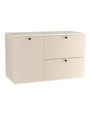 Wisząca szafka pod umywalkę kaszmir + marmur - Tavesi 8X w sklepie Edinos.pl