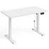 Białe biurko elektrycznie regulowane - Nue 3X