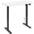 Biurko elektryczne do biura biały + czarny Nue 3X