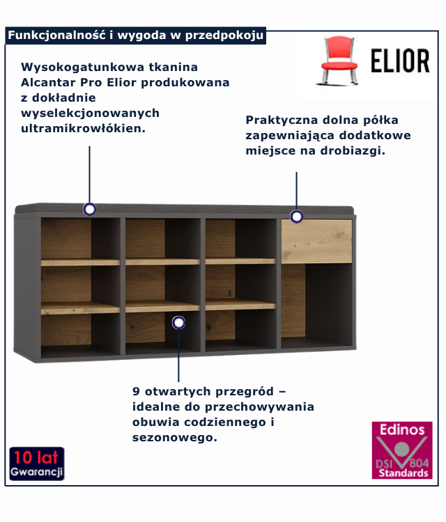 szafka na buty do przedpokoju