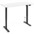 Elektryczne minimalistyczne biurko biały + czarny Nue 4X
