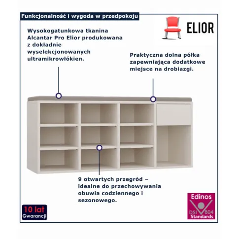 infografika szafki z siedziskiem kaszmir Serdof