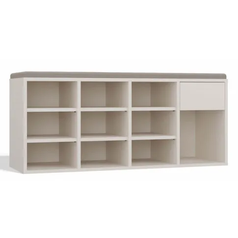 kaszmirowa szafka na buty z siedziskiem Serdof