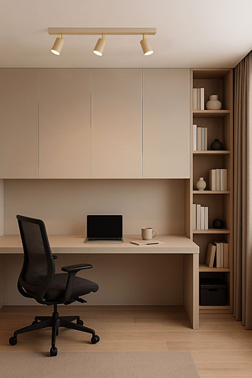 Aranżacja nowoczesnej lampy P003-Orbo