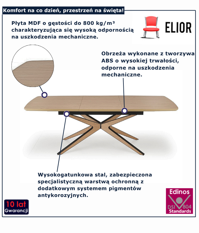 Stół Fixe