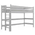 Białe piętrowe łóżko jednoosobowe na antresoli Tifi 3X - 5 rozmiarów