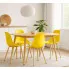 Wnętrze z żołtym krzesłem Exin 3X