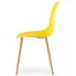 Żółte krzesło minimalistyczne Exin 3X