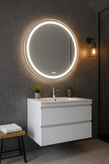 Aranżacja lustra Prio 4X