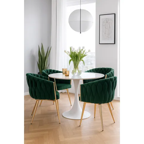 Wizualizacja krzesła w kolorze zielonym Tisse 4X