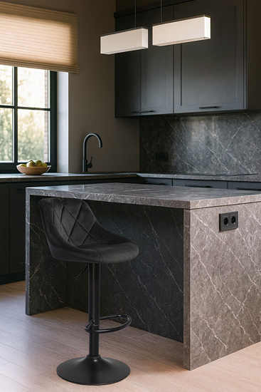 Aranżacja hokera kuchennego Rigr 3X