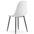 Białe krzesło do stołu Exin 4X