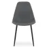 Krzesło do jadalni nowoczesnej Exin 4X dark slate