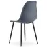 Nowoczesne krzesło do salonu Exin 4X dark slate