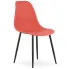 Czerwone krzesło kuchenne Exin 4X