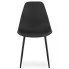 Czarne kuchenne krzesło Exin 4X