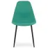 Zielone krzesło do stołu kuchennego Exin 4X