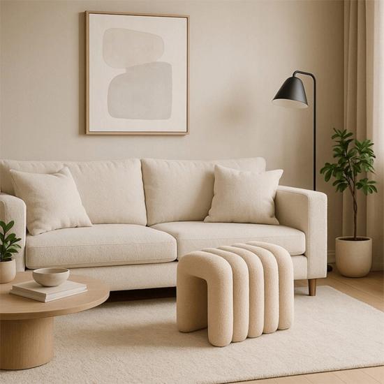 wizualizacja pufy do salonu 