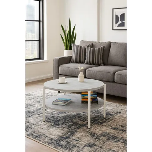 Wizualizacja stolika w kolorze beton Fablle 3X