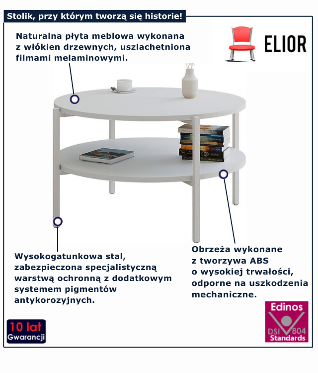 Stolik kawowy Fablle 3X