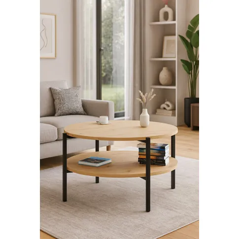 Aranżacja stolika dąb artisan Fablle 4X