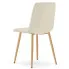 Beżowe krzesło do jadalni Besti 3X