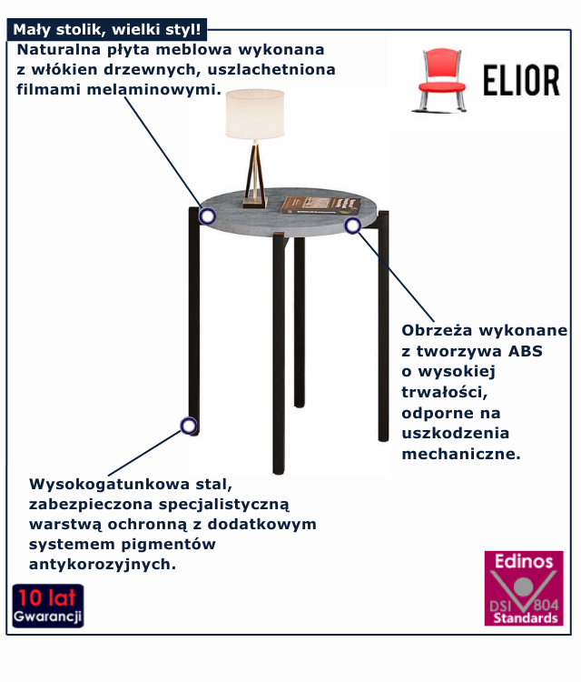 Stolik kawowy Cito 4X