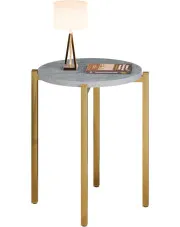 Minimalistyczny stolik kawowy beton - Cito 5X w sklepie Edinos.pl