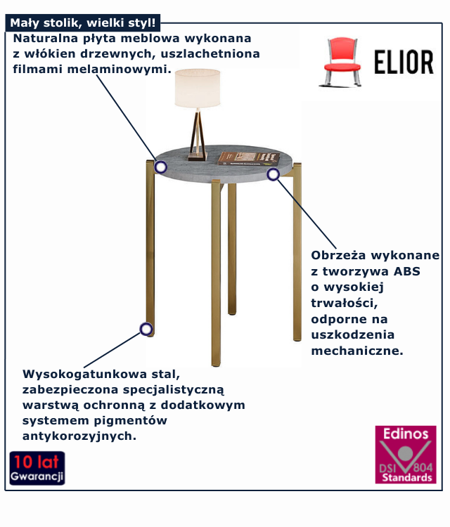 Stolik kawowy Cito 4X