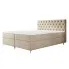 Beżowe pikowane łózko kontynentalne 4 rozmiary - Sorevian