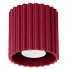 Burgundowa lampa ryflowana w loftowym stylu - M144 - Malana