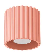 Nowoczesna brzoskwioniowa lampa - M144 - Malana w sklepie Edinos.pl