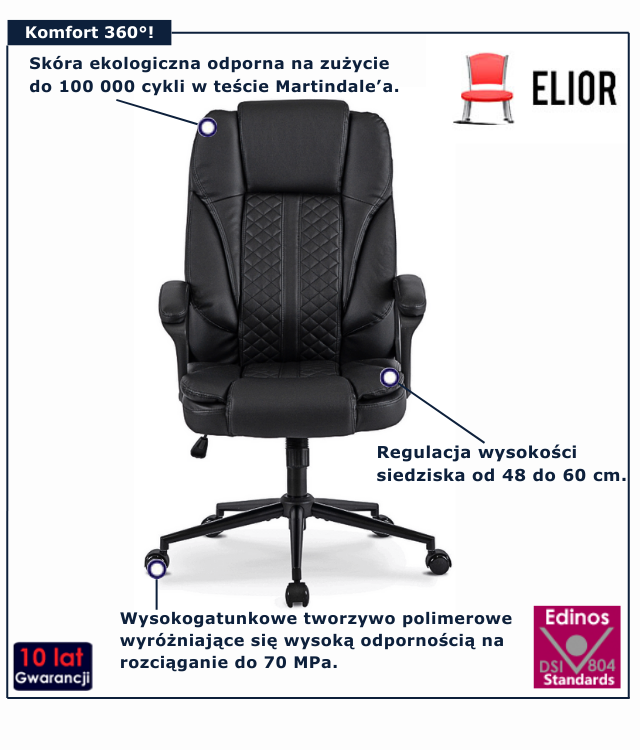 Fotel obrotowy Duke 3X