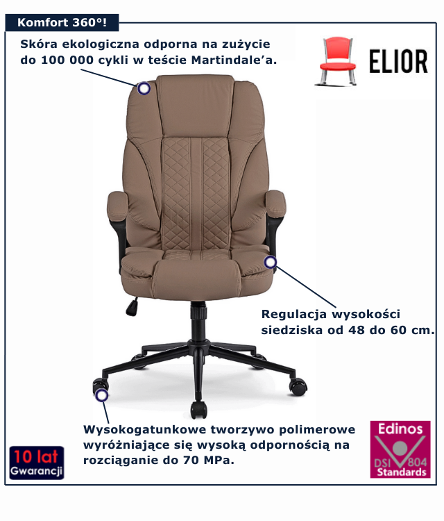 Fotel obrotowy Duke 3X